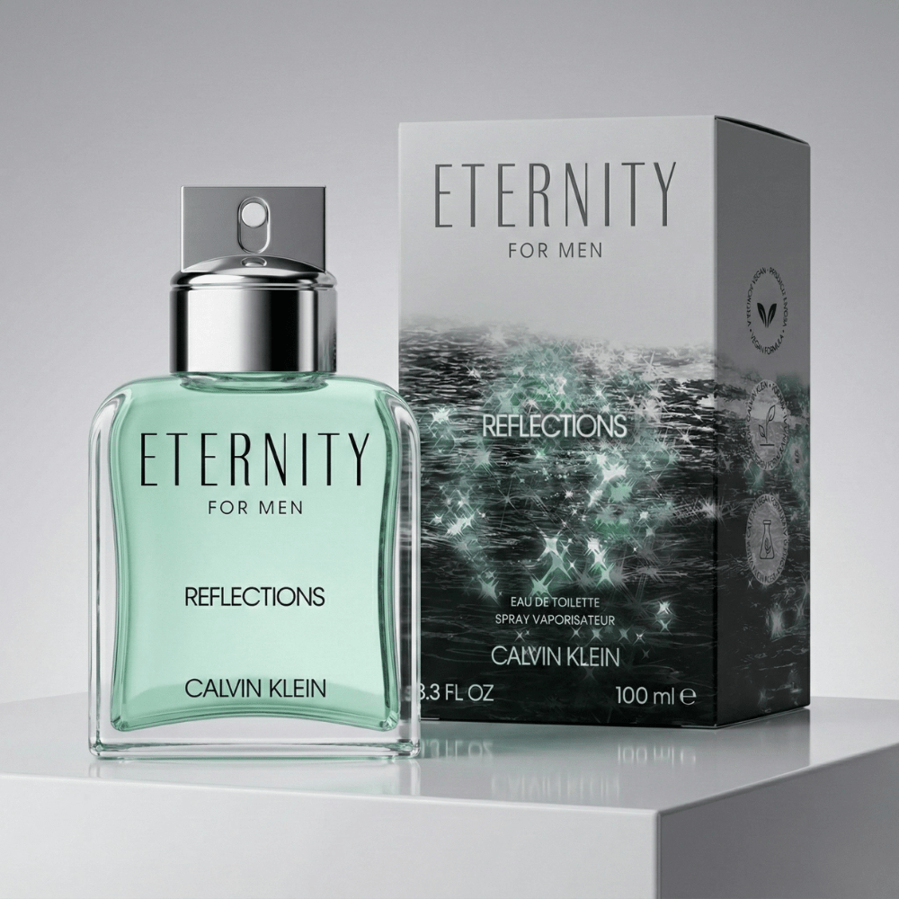 Eternity Reflections by Calvin Klein, 3.3 oz EDT Spray for Men - Unik Glow