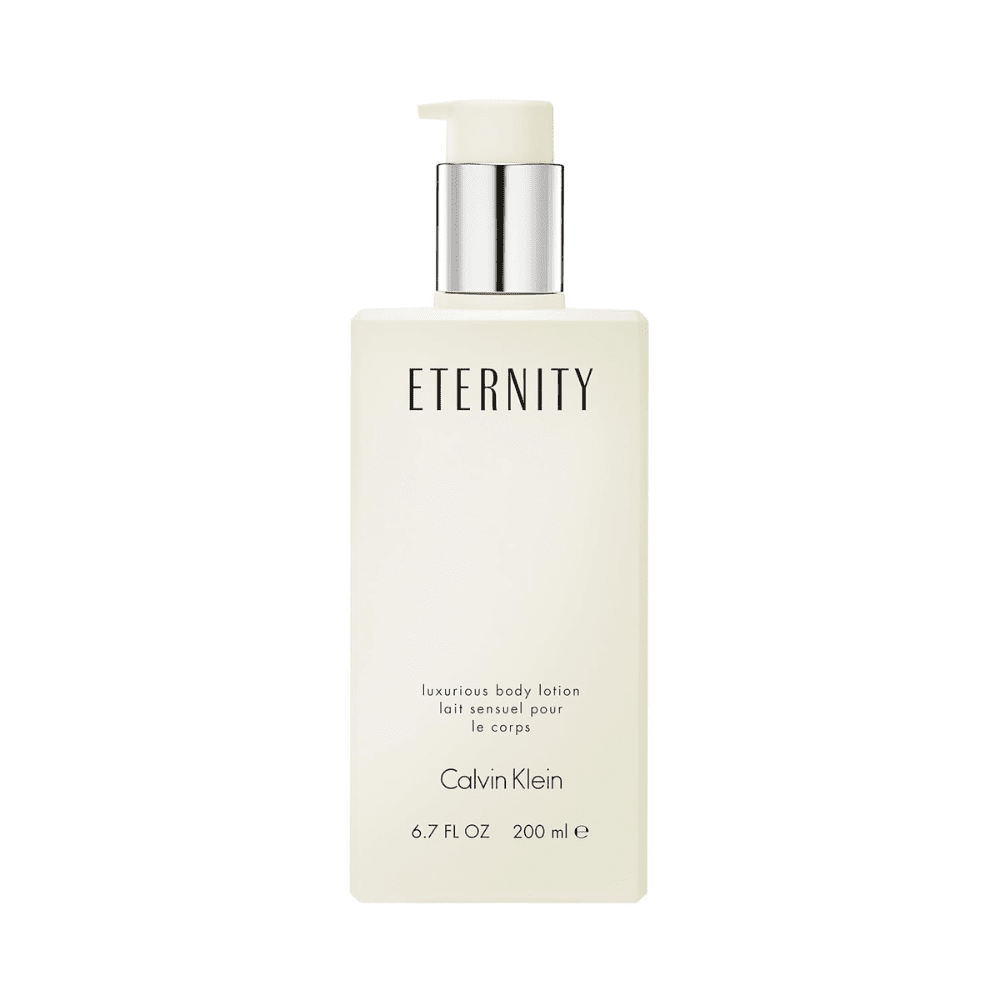 Eternity by Calvin Klein, 6.7 oz Body Lotion for Women with Pump - Unik Glow