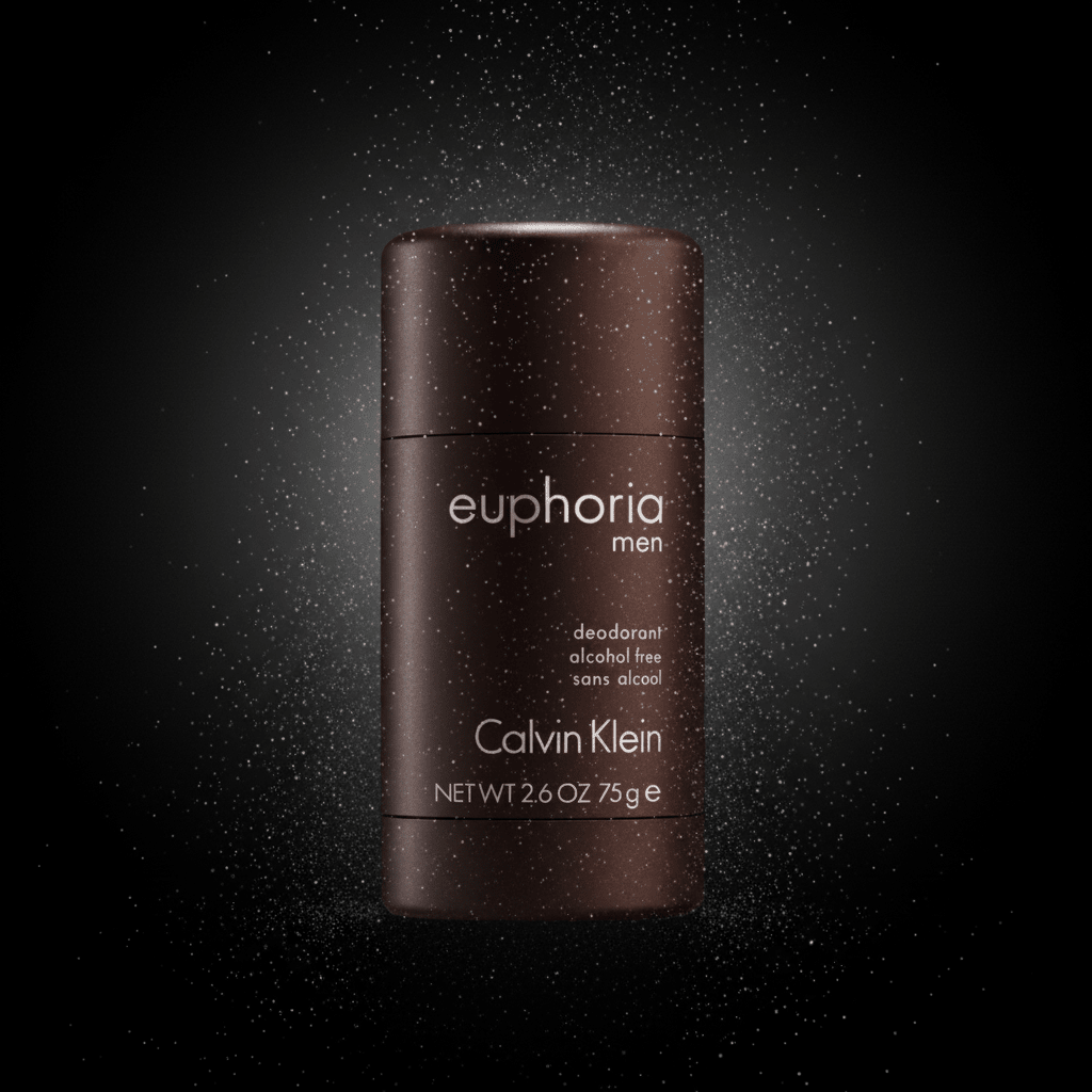 Euphoria by Calvin Klein, 2.6 oz Alcohol Free Deodorant Stick for Men - Unik Glow