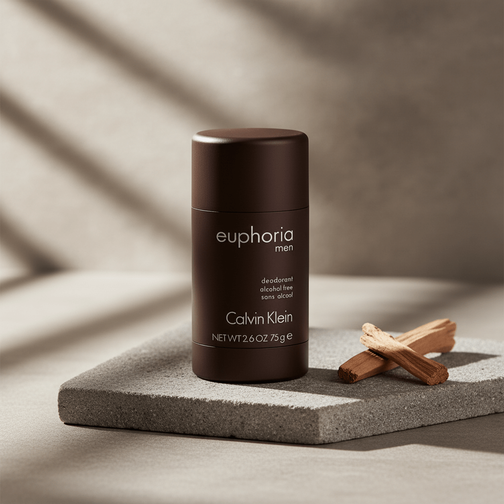 Euphoria by Calvin Klein, 2.6 oz Alcohol Free Deodorant Stick for Men - Unik Glow
