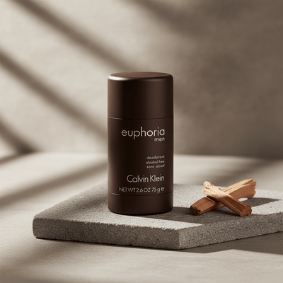 Euphoria by Calvin Klein, 2.6 oz Alcohol Free Deodorant Stick for Men - Unik Glow