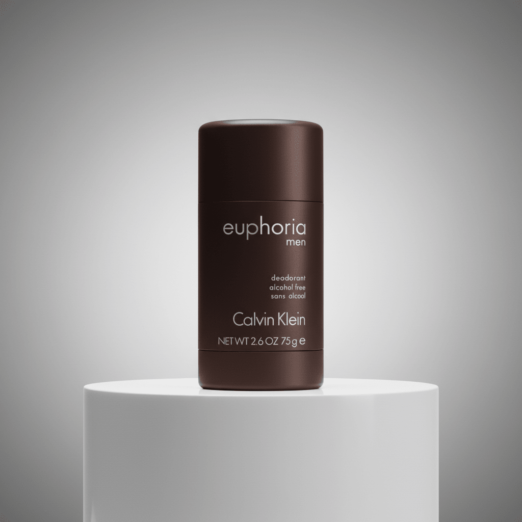 Euphoria by Calvin Klein, 2.6 oz Alcohol Free Deodorant Stick for Men - Unik Glow