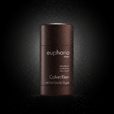 Euphoria by Calvin Klein, 2.6 oz Alcohol Free Deodorant Stick for Men - Unik Glow