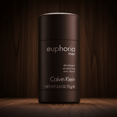 Euphoria by Calvin Klein, 2.6 oz Alcohol Free Deodorant Stick for Men - Unik Glow