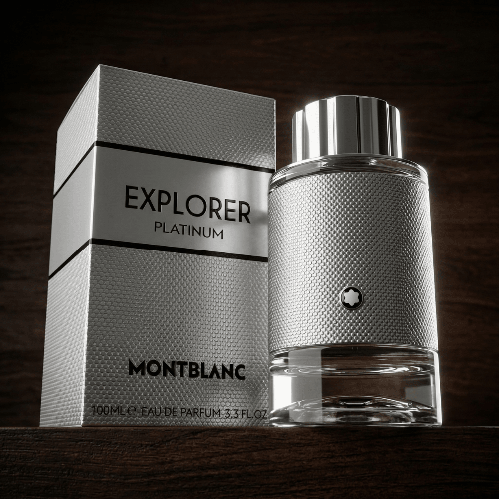Explorer Platinum by Mont Blanc, 3.3 oz EDP Spray for Men - Unik Glow