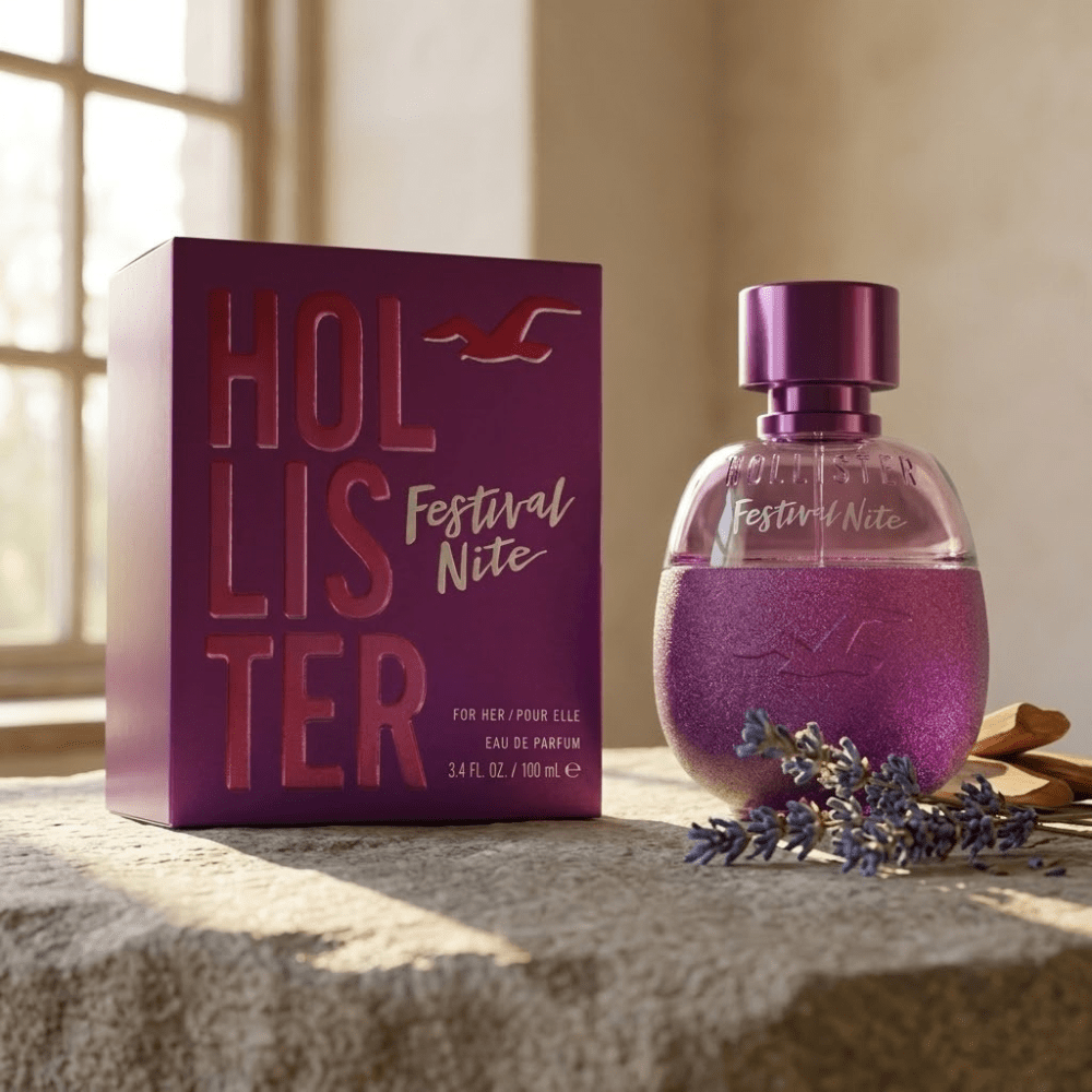 Festival Nite by Hollister, 3.4 oz EDP Spray for Women - Unik Glow