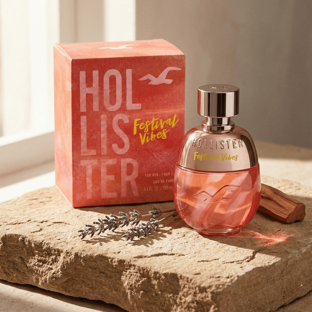 Festival Vibes by Hollister, 3.4 oz EDP Spray for Women - Unik Glow