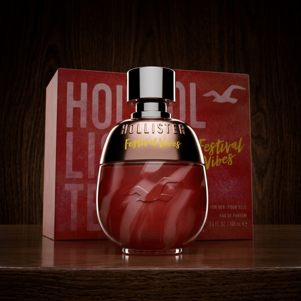 Festival Vibes by Hollister, 3.4 oz EDP Spray for Women - Unik Glow