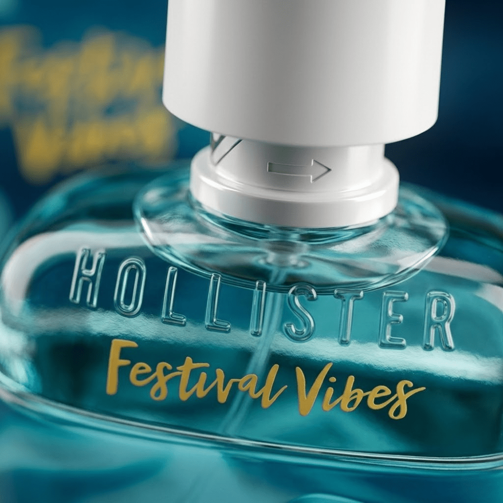 Festival Vibes by Hollister, 3.4 oz EDT Spray for Men - Unik Glow