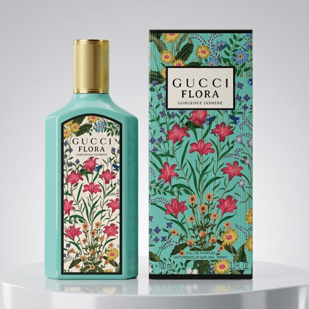 Flora Gorgeous Jasmine by Gucci, 3.3 oz EDP Spray for Women - Unik Glow