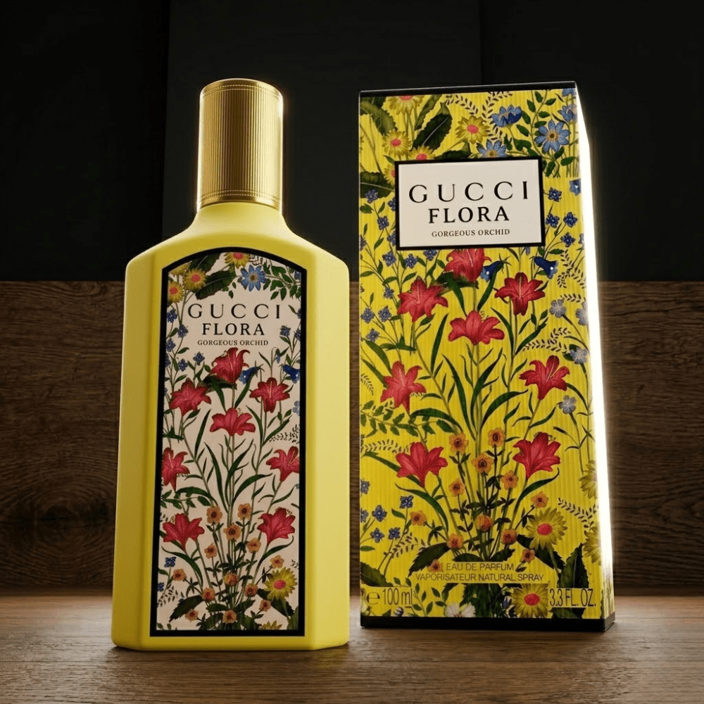 Flora Gorgeous Orchid by Gucci, 3.3 oz EDP Spray for Women - Unik Glow