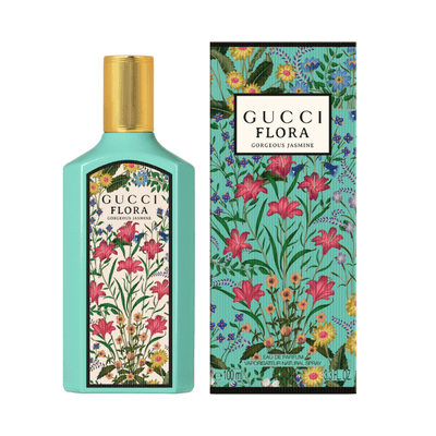 Flora Gorgeous Jasmine by Gucci, 3.3 oz EDP Spray for Women - Unik Glow