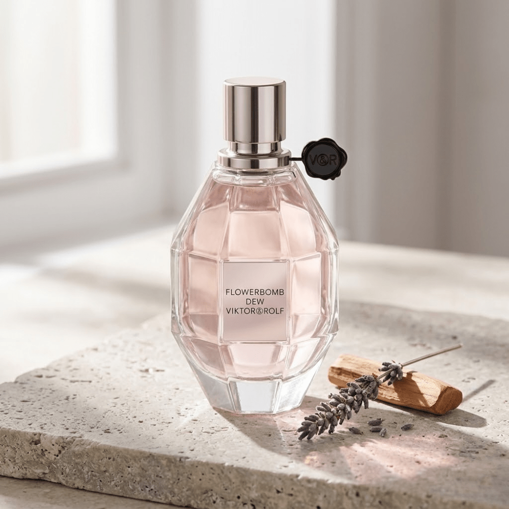 Flowerbomb Dew by Viktor & Rolf, 3.4 oz EDP Spray for Women - Unik Glow