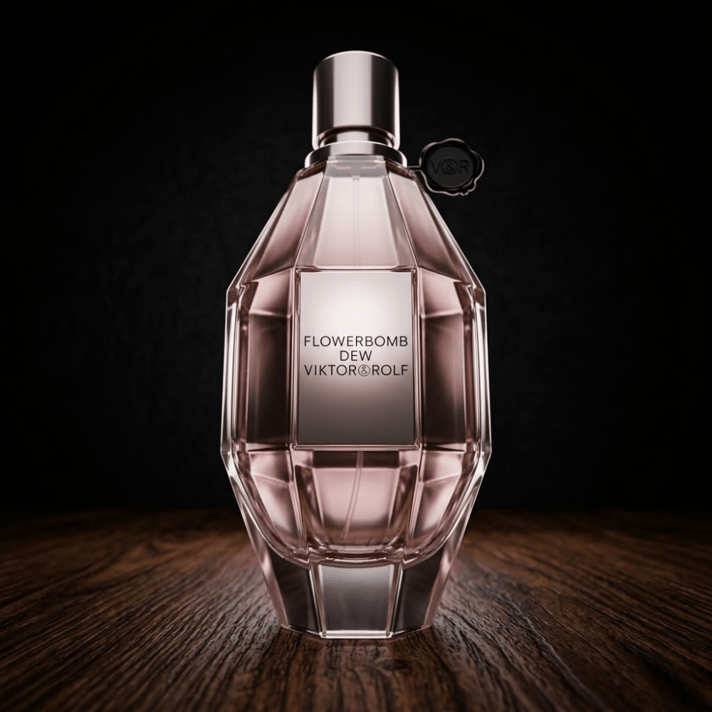 Flowerbomb Dew by Viktor & Rolf, 3.4 oz EDP Spray for Women - Unik Glow
