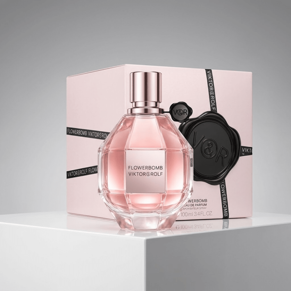 Flowerbomb by Viktor & Rolf, 3.4 oz EDP Spray for Women - Unik Glow