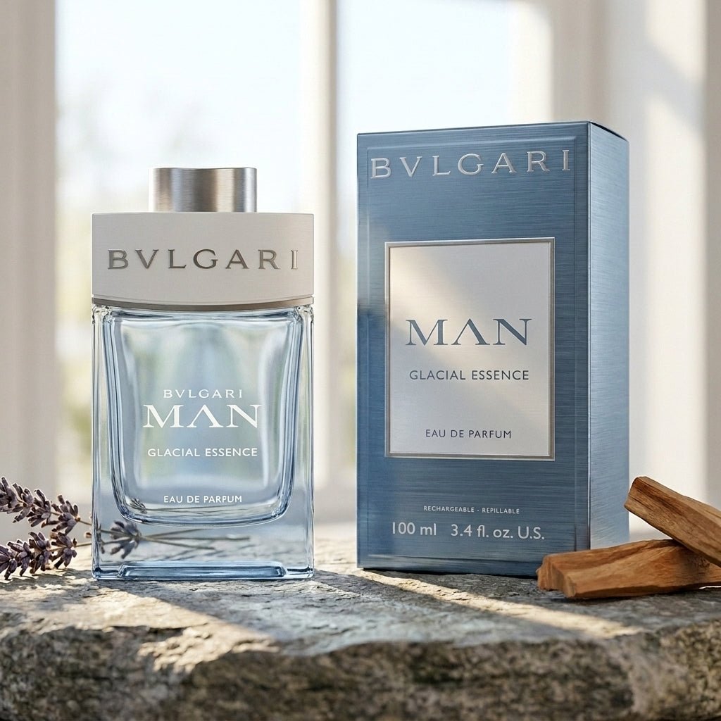 Glacial Essence by Bvlgari, 3.4 oz EDP Spray Men - Unik Glow