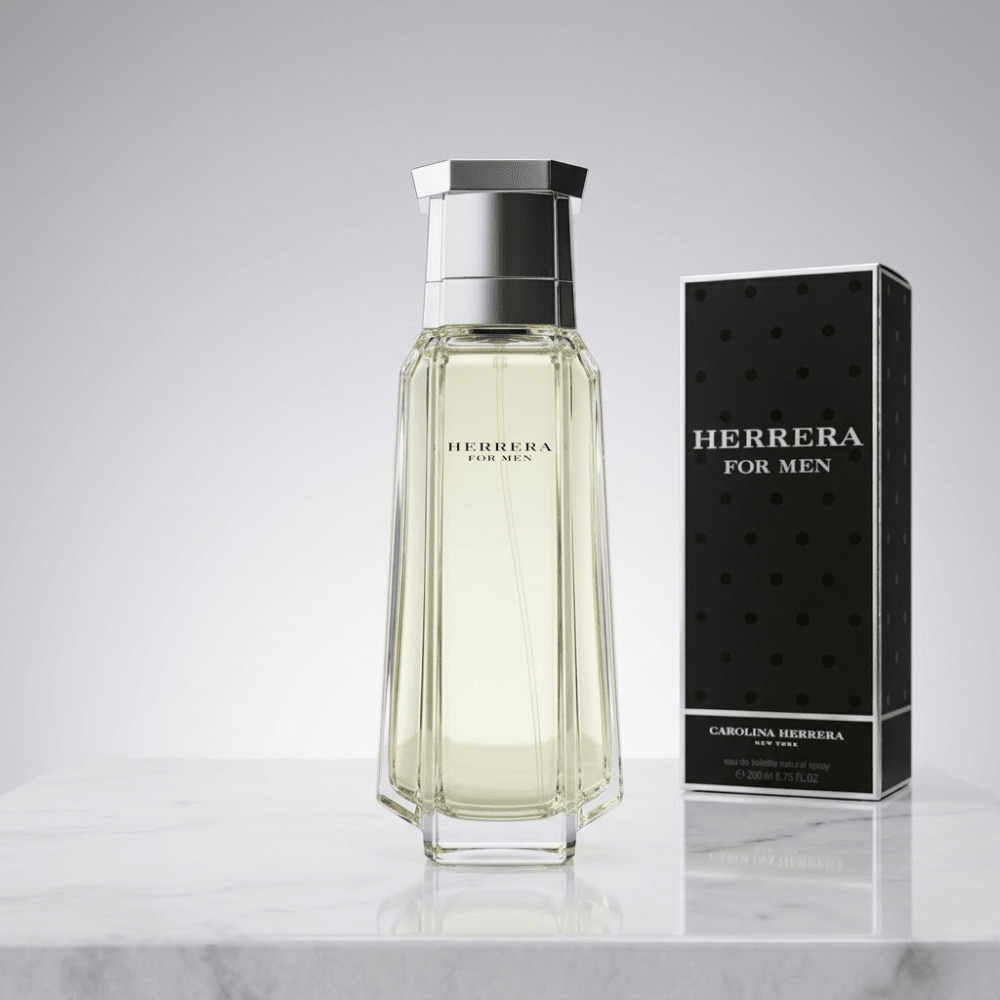 Herrera by Carolina Herrera, 6.7 oz EDT Spray for Men - Unik Glow