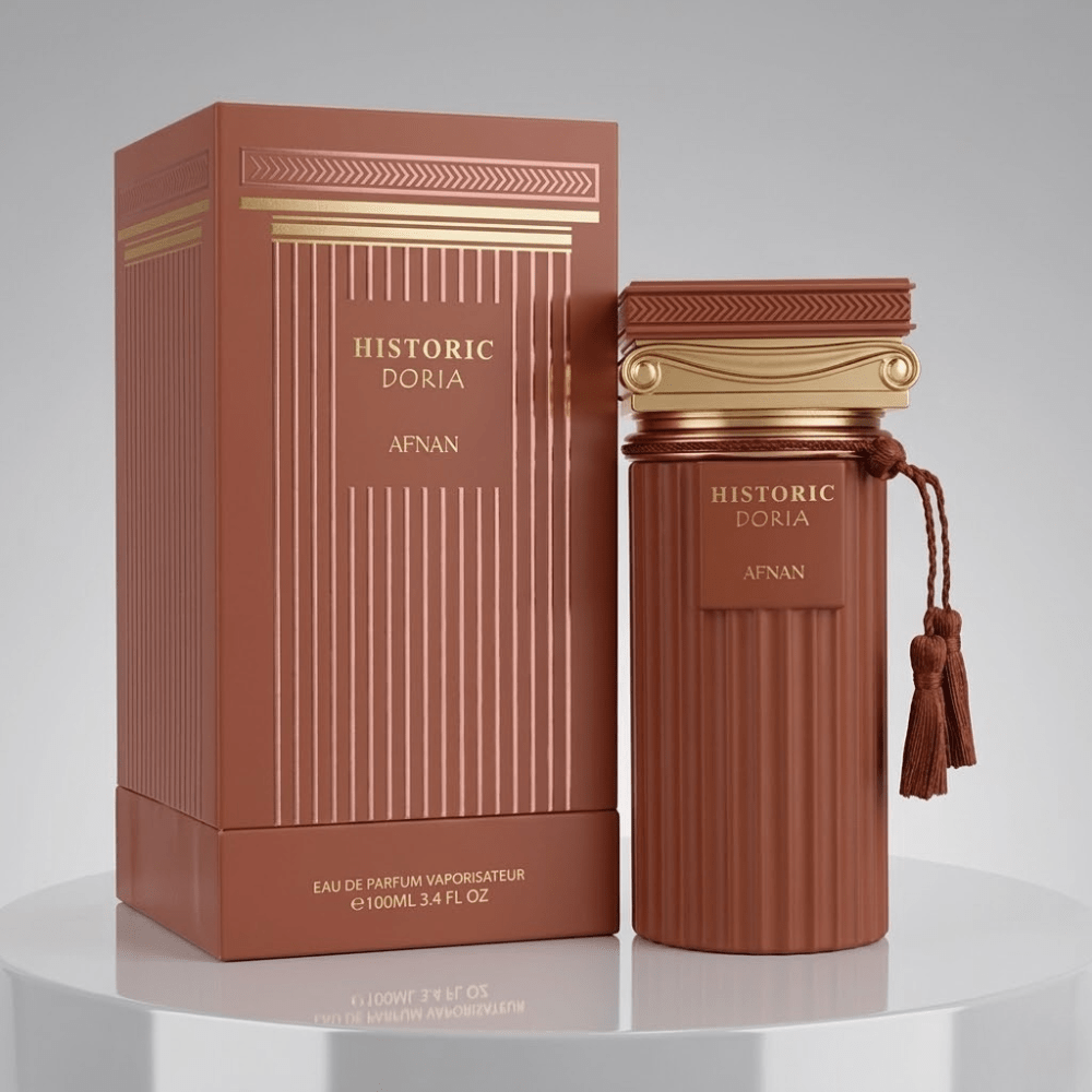 Historic Doria by Afnan, 3.4 oz EDP Spray for Unisex - Unik Glow