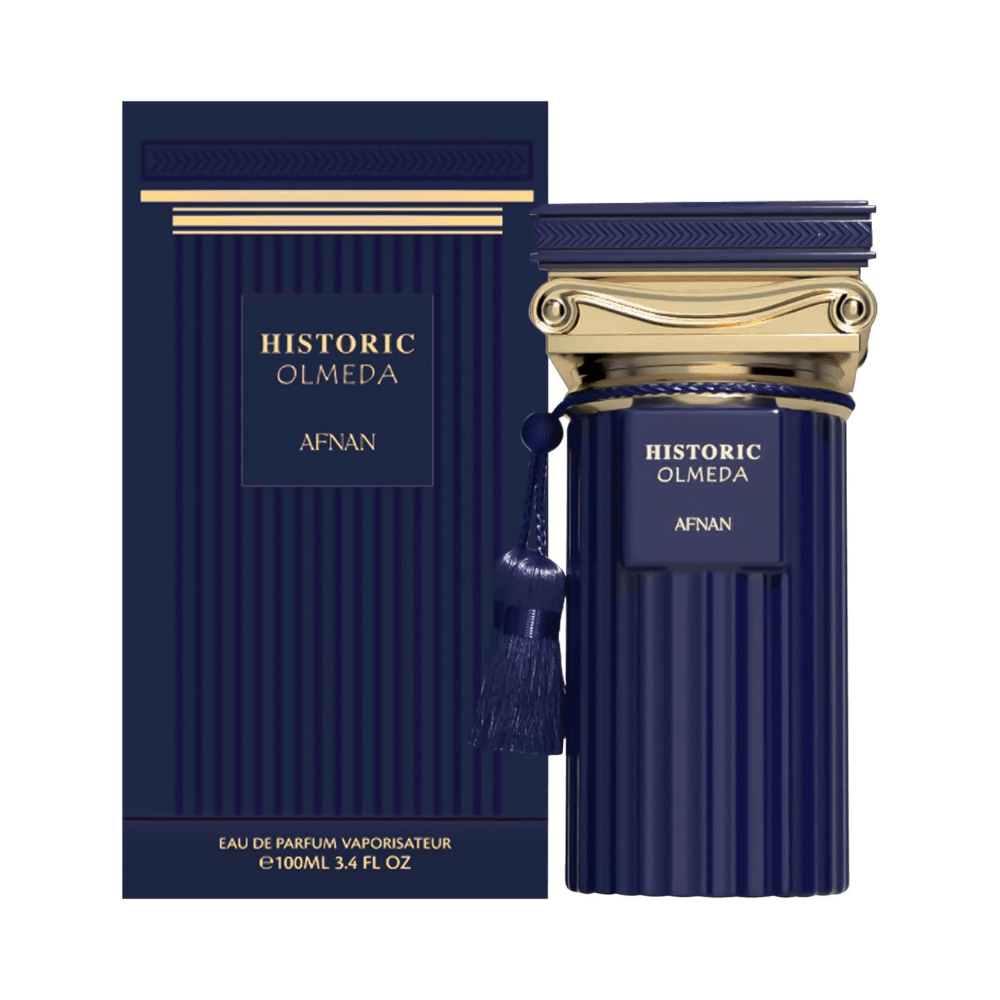 Historic Olmeda by Afnan, 3.4 oz EDP Spray for Unisex - Unik Glow