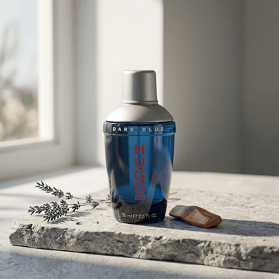 Hugo Dark Blue by Hugo Boss, 2.5 oz EDT Spray for Men - Unik Glow
