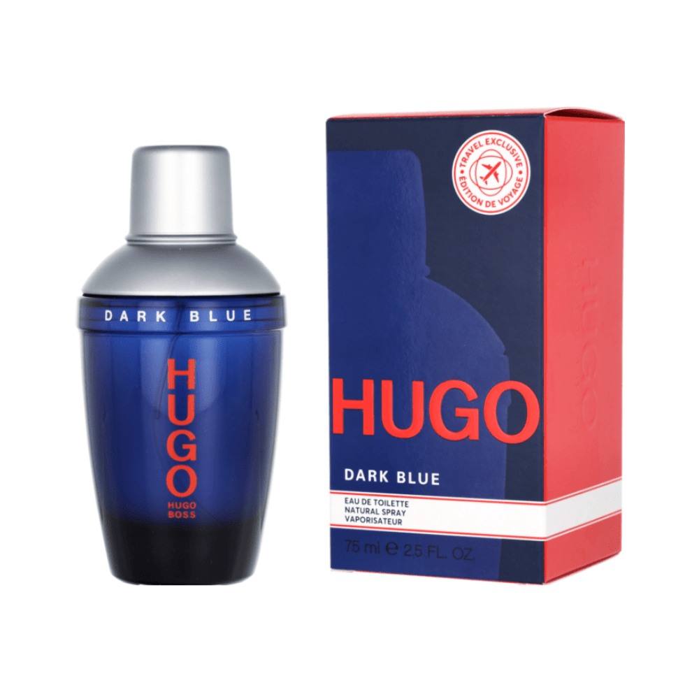 Hugo Dark Blue by Hugo Boss, 2.5 oz EDT Spray for Men - Unik Glow