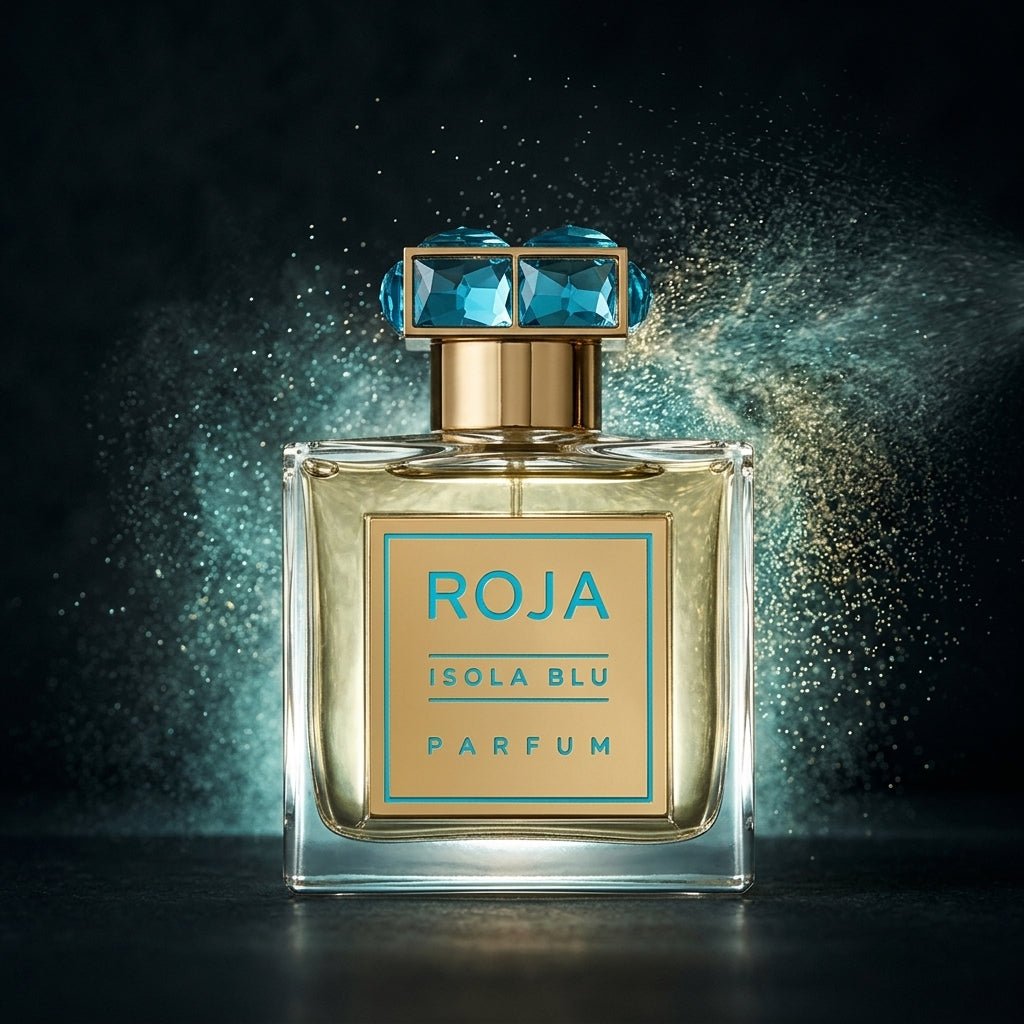 Isola Blu Parfum by Roja Parfums, 1.7 oz Parfum Spray for Unisex - Unik Glow
