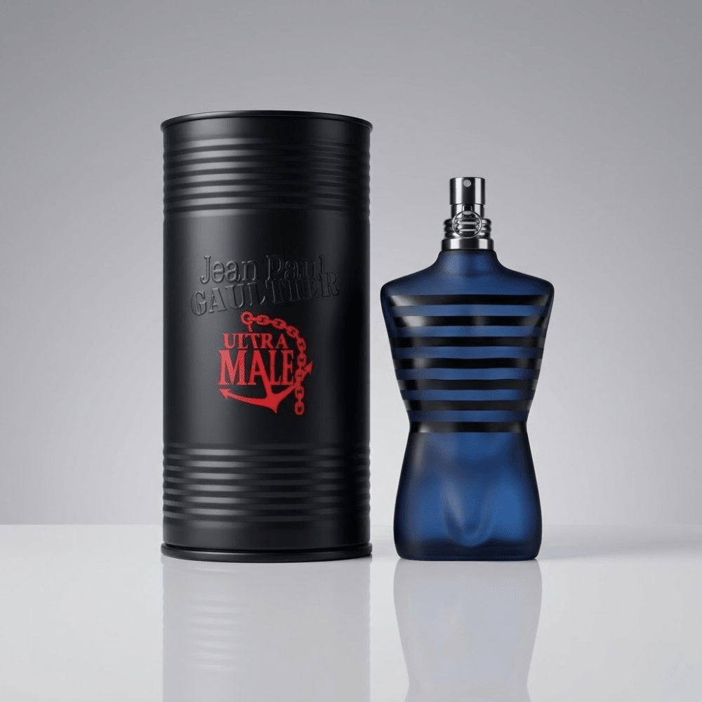 Jean Paul Gaultier Ultra Male by JPG, 4.2oz EDT Intense Spray men - Unik Glow