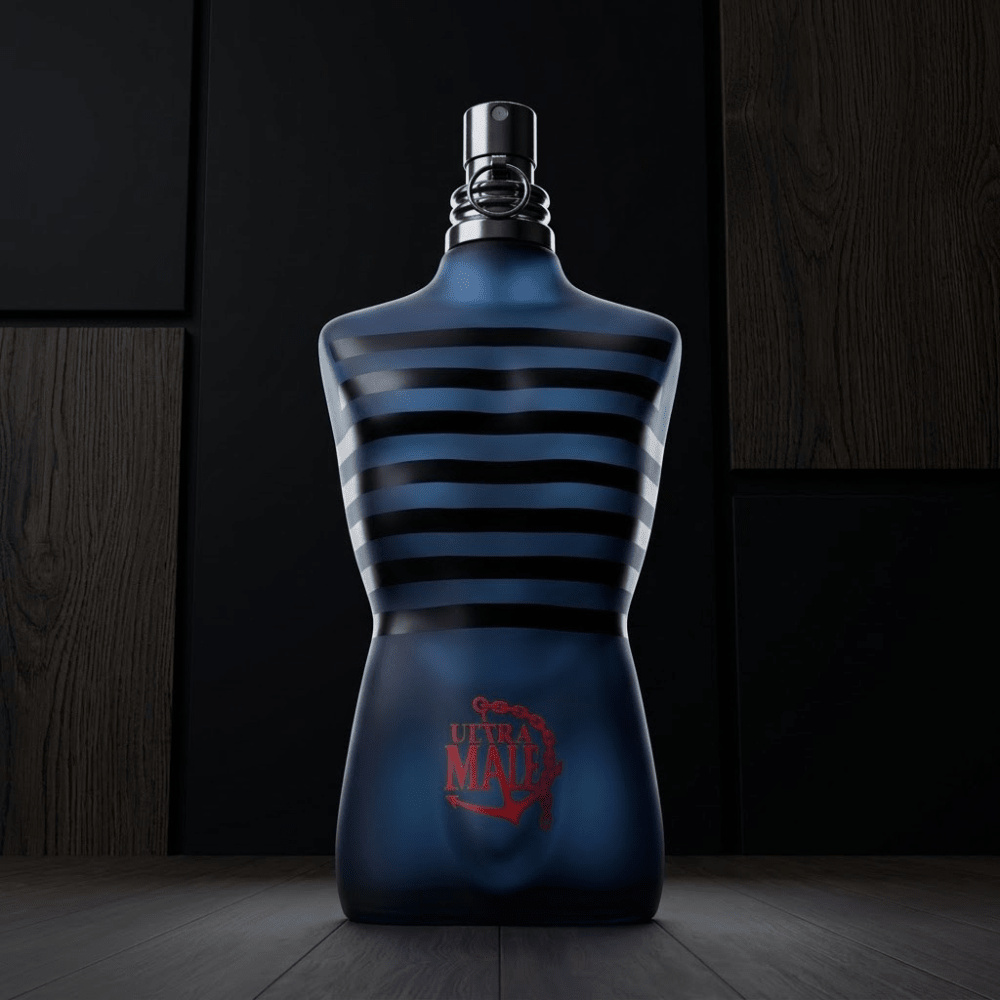 Jean Paul Gaultier Ultra Male by JPG, 4.2oz EDT Intense Spray men - Unik Glow