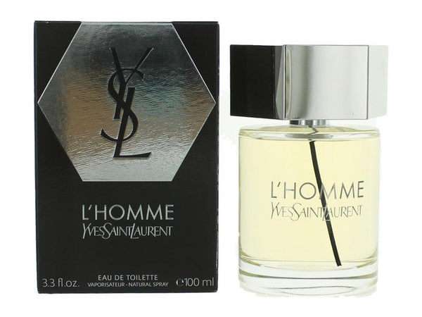 L'Homme by Yves Saint Laurent, 3.3 oz EDT Spray for Men - UnikGlow