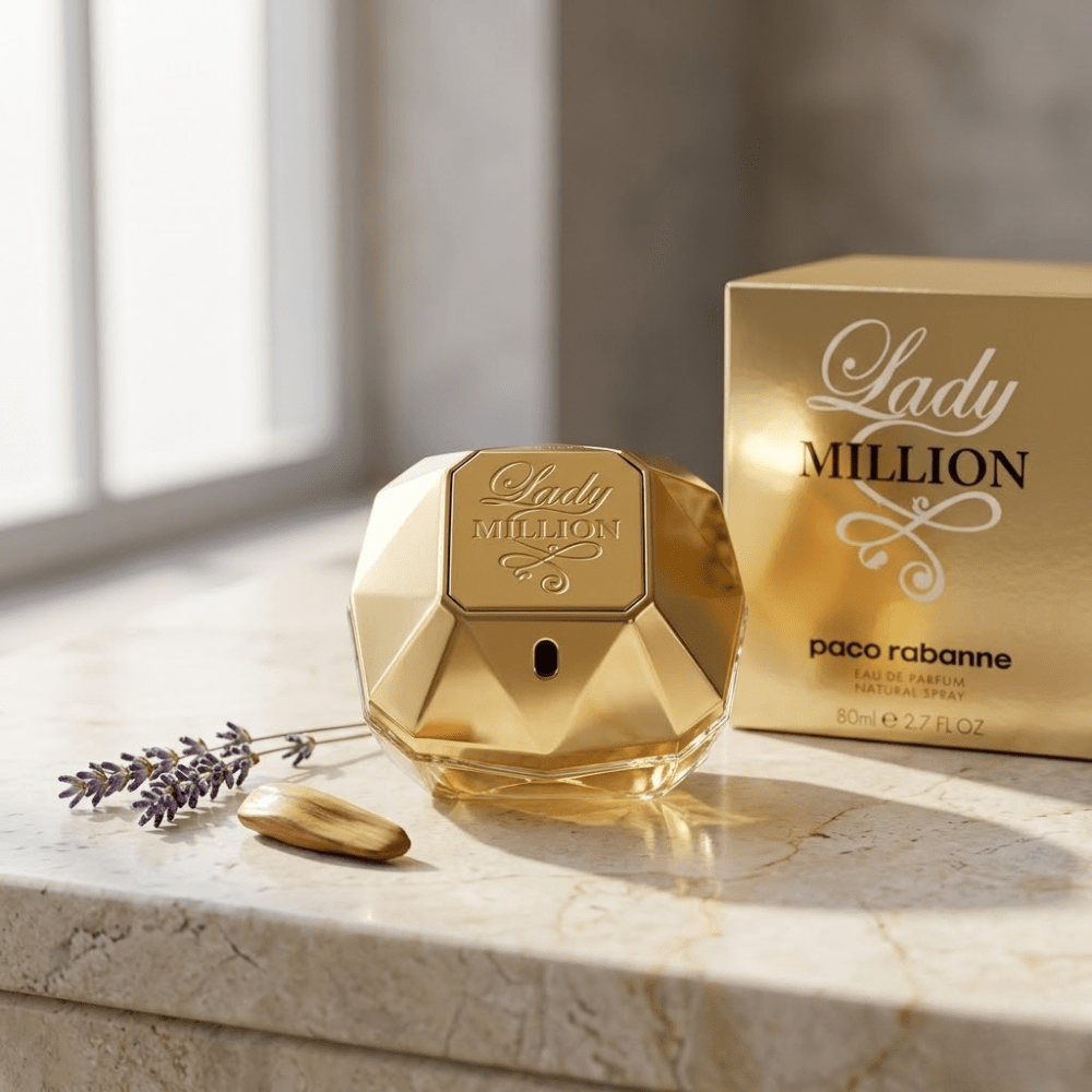 Lady Million by Paco Rabanne, 2.7 oz EDP Spray for Women - Unik Glow