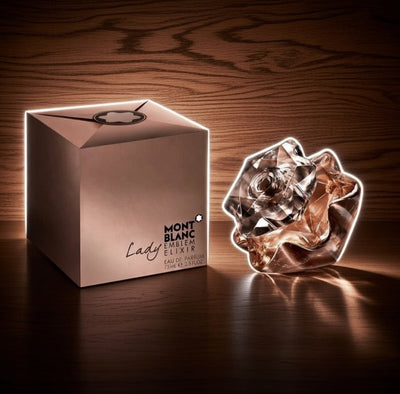 Lady Emblem Elixir by Mont Blanc, 2.5 oz EDP Spray for Women - Unik Glow