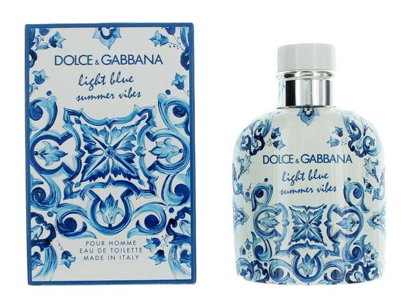 Light Blue Summer Vibes by Dolce & Gabbana, 4.2 oz EDT Spray for Men - UnikGlow