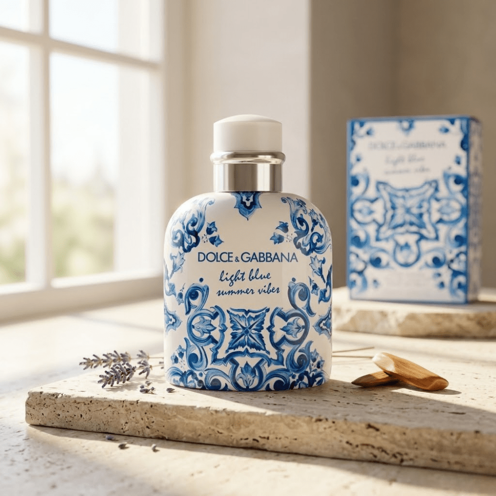 Light Blue Summer Vibes by Dolce & Gabbana, 4.2 oz EDT Spray for Men - Unik Glow