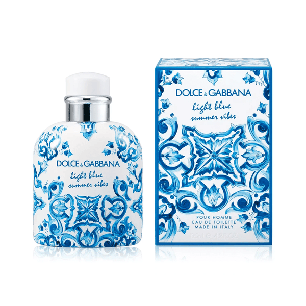 Light Blue Summer Vibes by Dolce & Gabbana, 4.2 oz EDT Spray for Men - Unik Glow