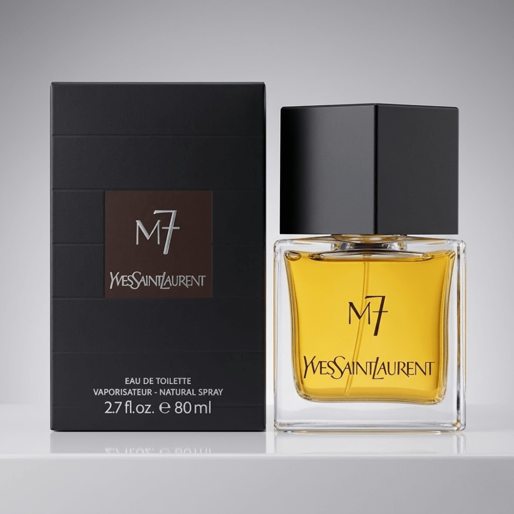 M7 by Yves Saint Laurent, 2.7 oz EDT Spray for Men - Unik Glow