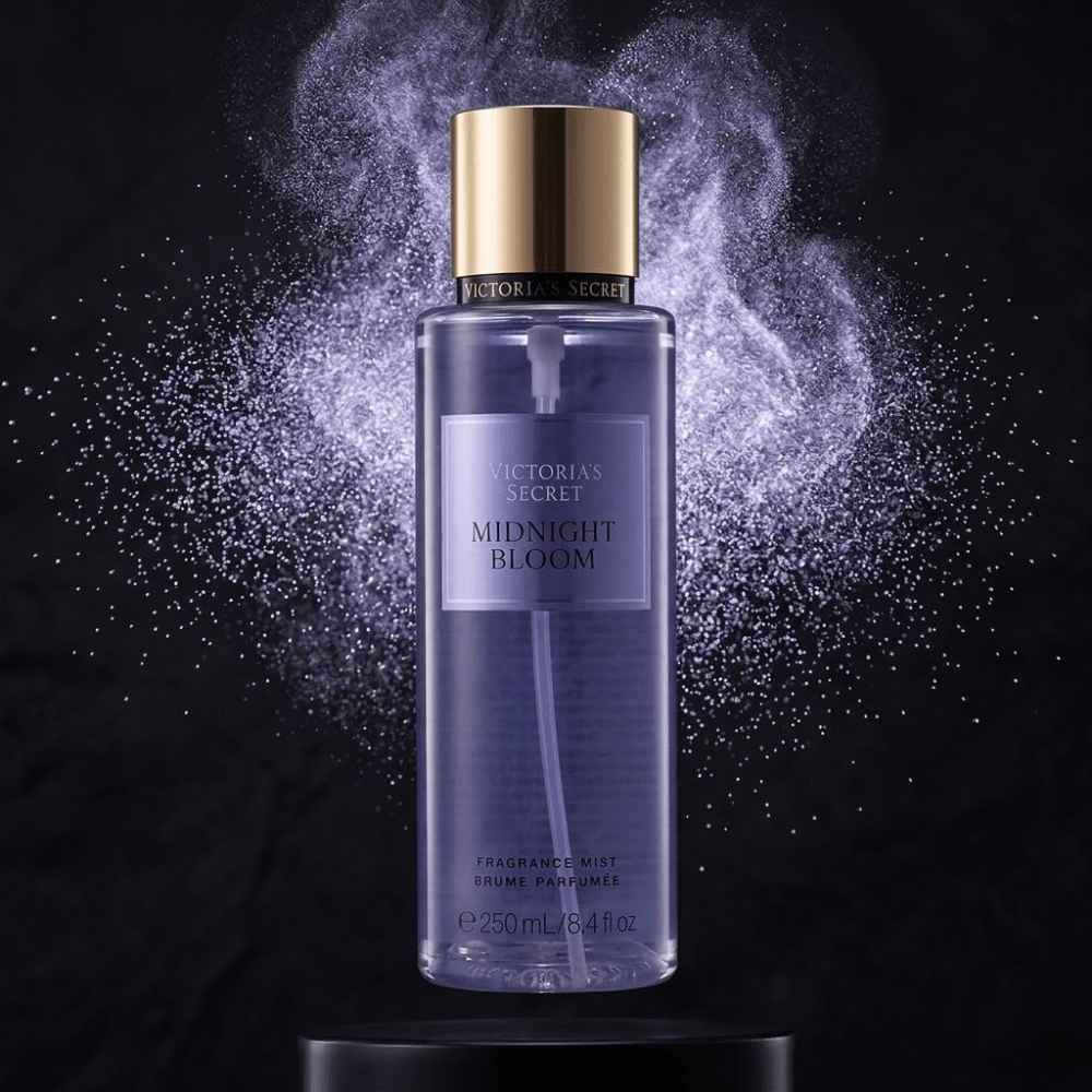 Midnight Bloom by Victoria's Secret, 8.4 oz Fragrance Mist for Women - Unik Glow