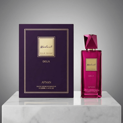 Modest Deux by Afnan, 3.4 oz EDP Spray for Women - Unik Glow
