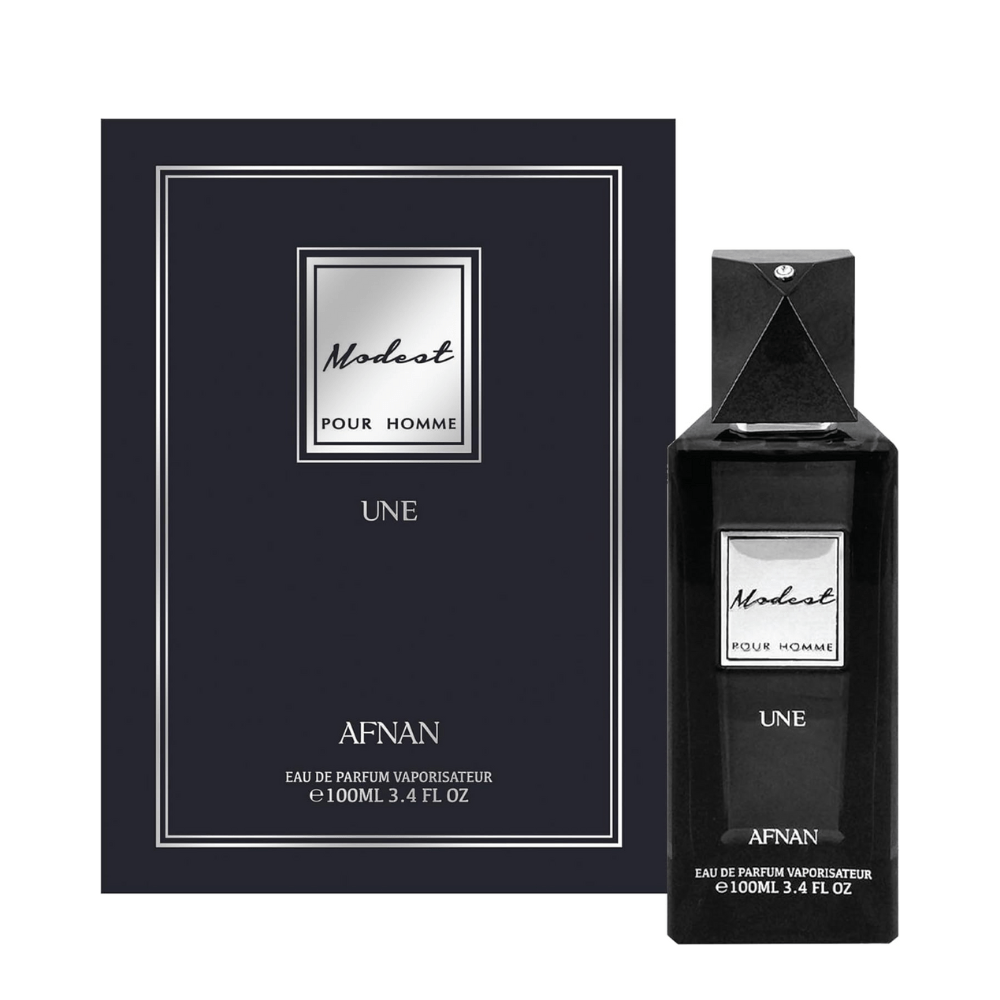 Modest Une by Afnan, 3.4 oz EDP Spray for Men - Unik Glow