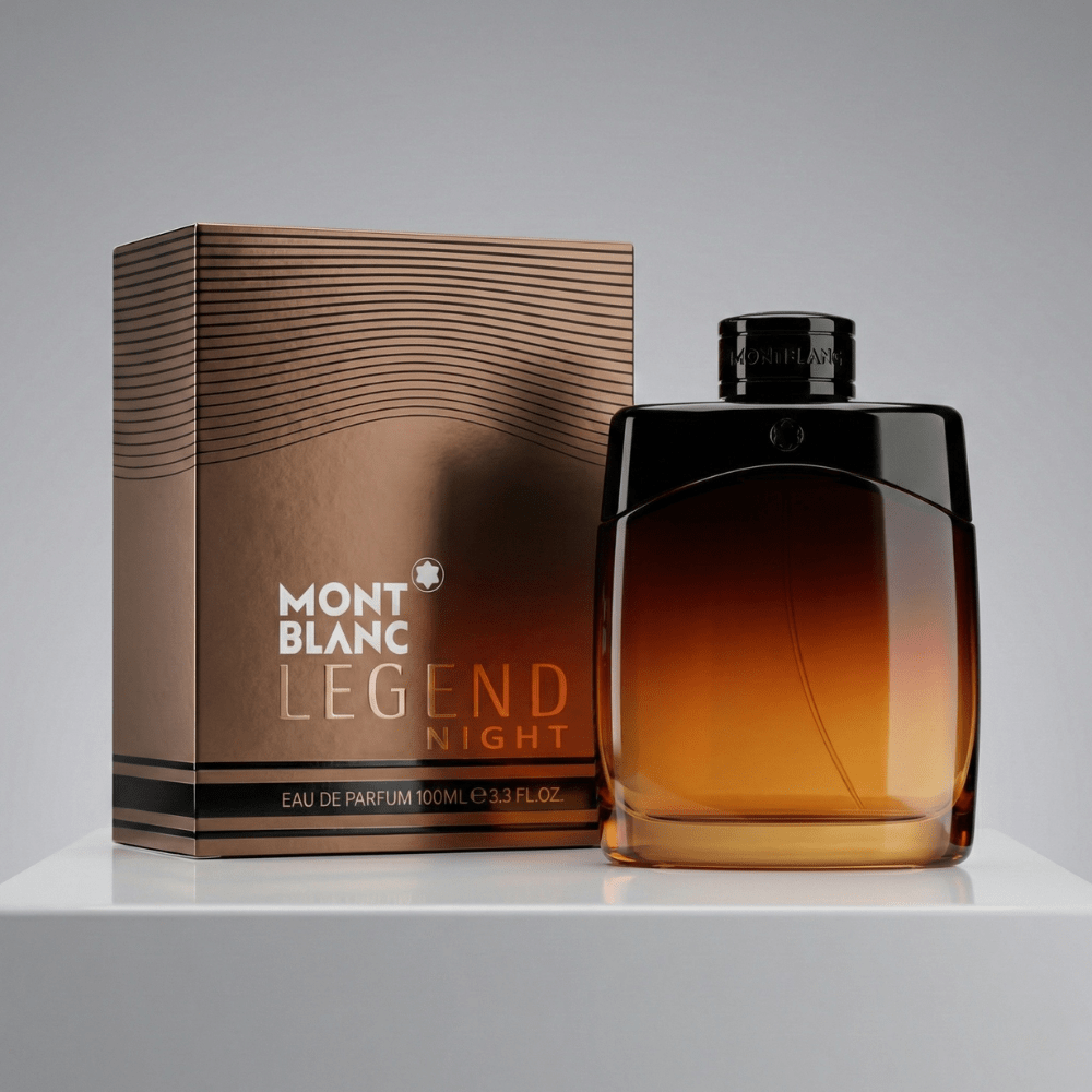 Mont Blanc Legend Night by Mont Blanc, 3.3 oz EDP Spray for Men - Unik Glow