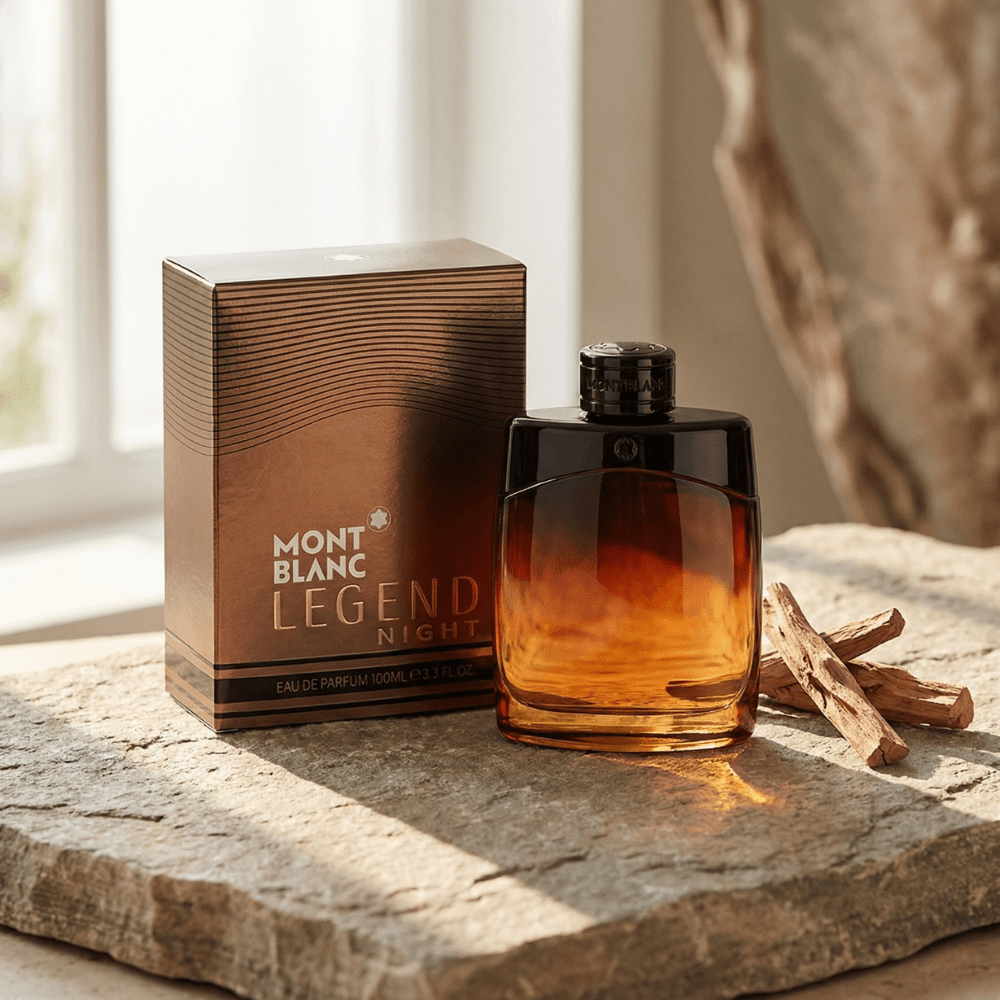Mont Blanc Legend Night by Mont Blanc, 3.3 oz EDP Spray for Men - Unik Glow