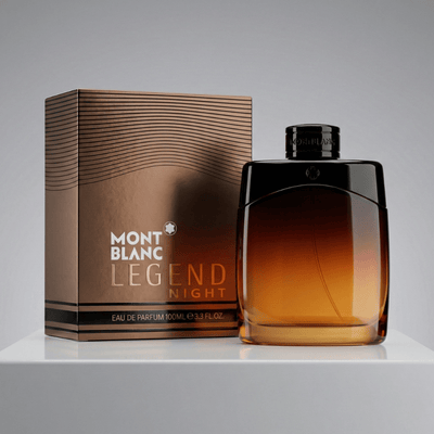 Mont Blanc Legend Night by Mont Blanc, 3.3 oz EDP Spray for Men - Unik Glow
