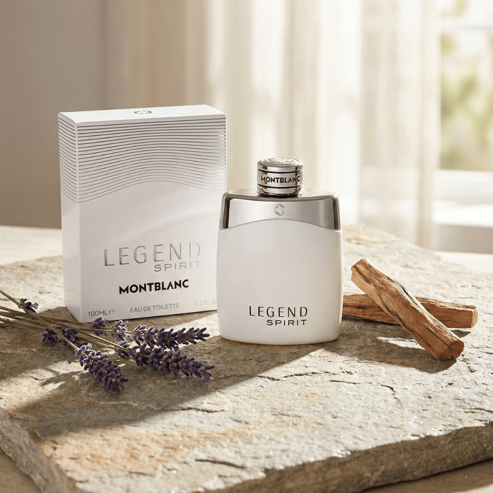 Mont Blanc Legend Spirit by Mont Blanc, 3.3 oz EDT Spray for Men - Unik Glow