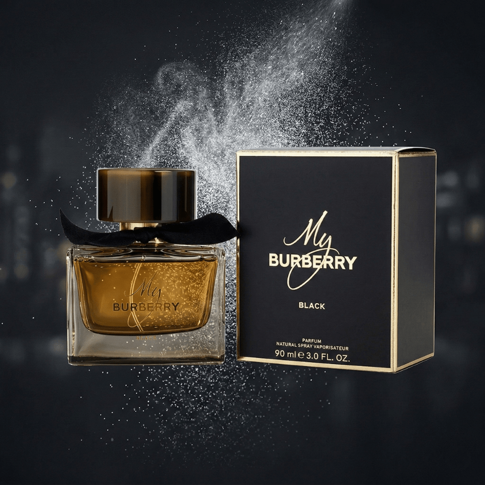 My Burberry Black by Burberry, 3 oz Parfum Spray for Women - Unik Glow