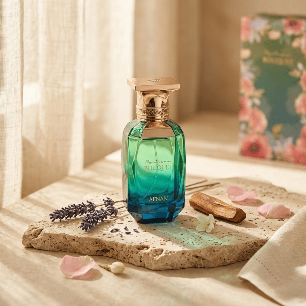 Mystique Bouquet by Afnan, 2.7 oz EDP Spray for Women - Unik Glow