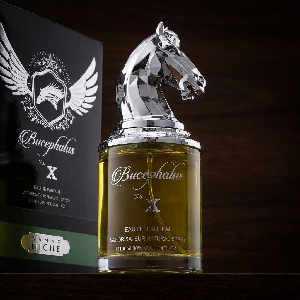 Niche Bucephalus No. X by Armaf, 3.4 oz EDP Spray for Unisex - Unik Glow