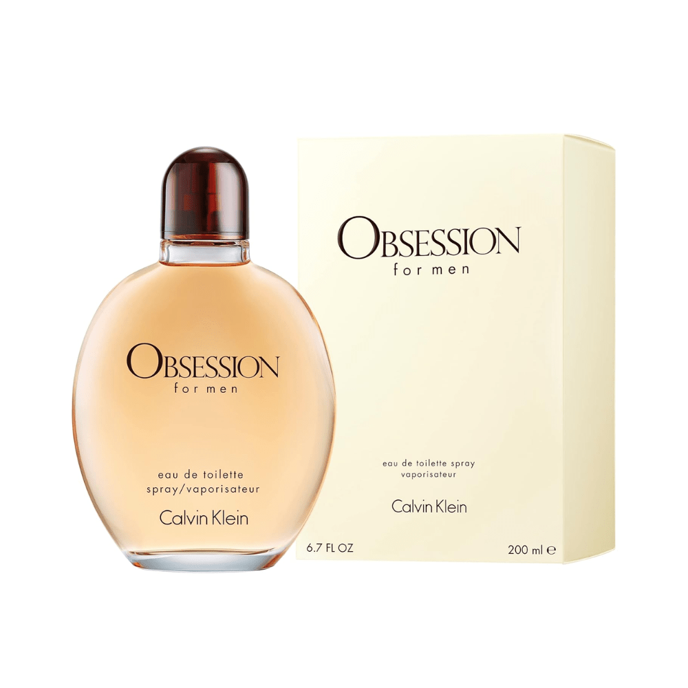 Obsession by Calvin Klein, 6.7 oz EDT Spray for Men - Unik Glow