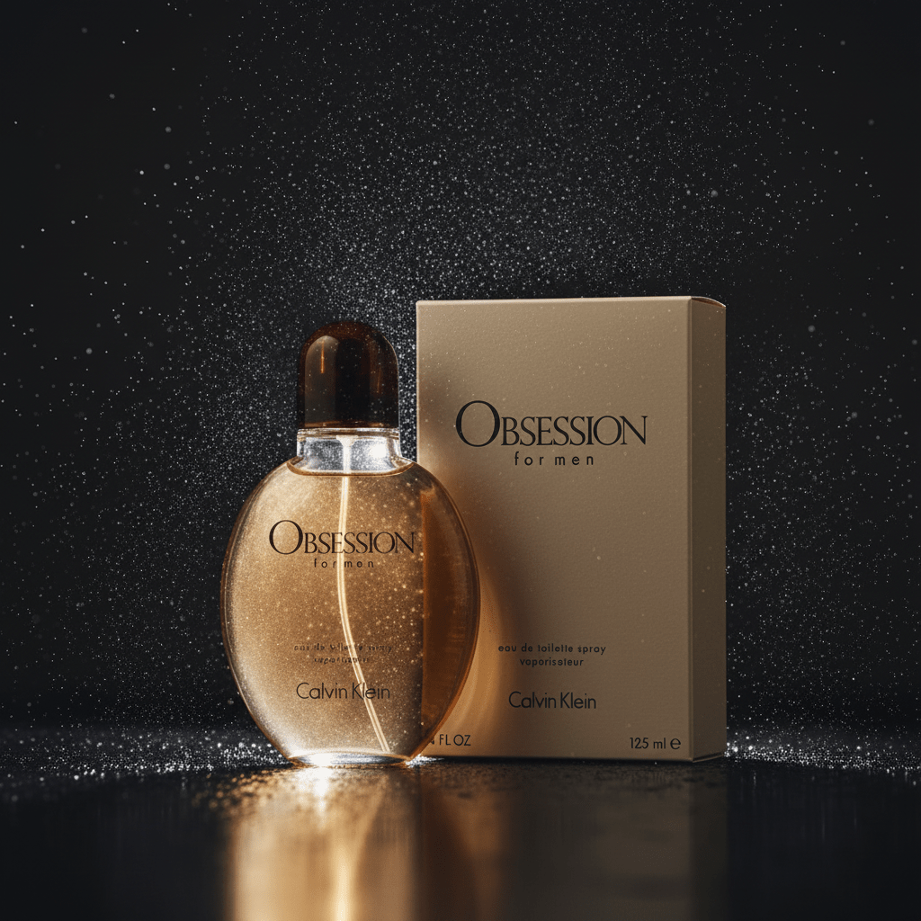 Obsession by Calvin Klein, 4 oz After Shave Splash for Men - Unik Glow