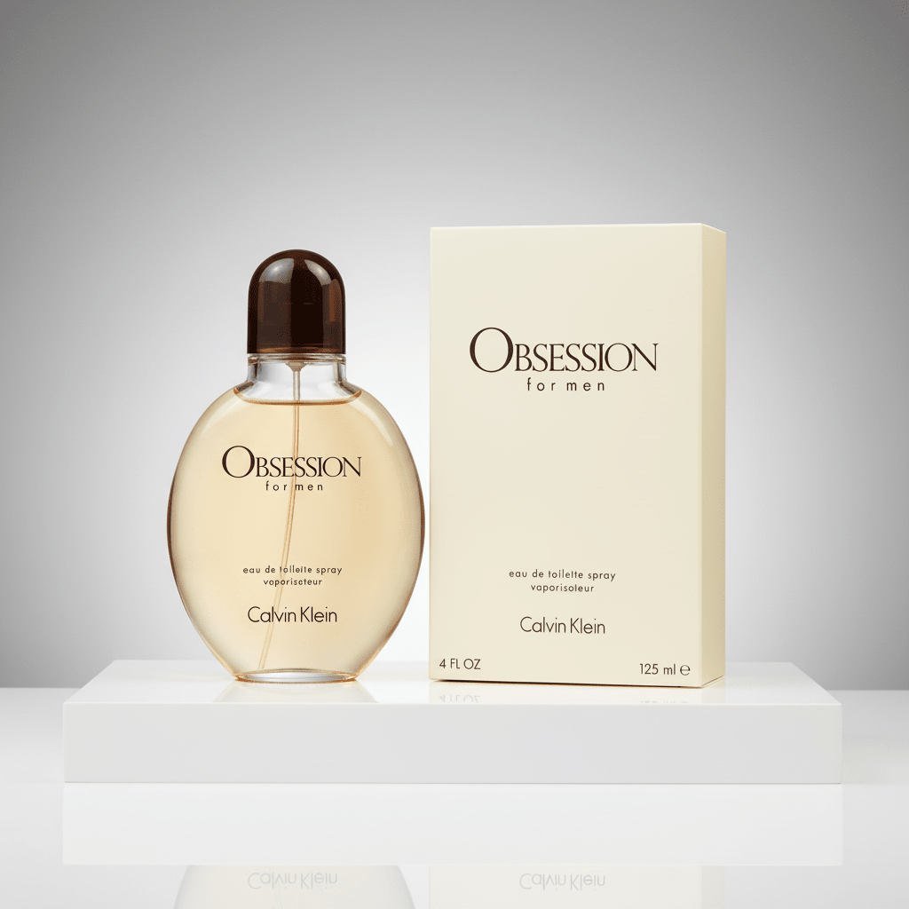 Obsession by Calvin Klein, 4 oz After Shave Splash for Men - Unik Glow