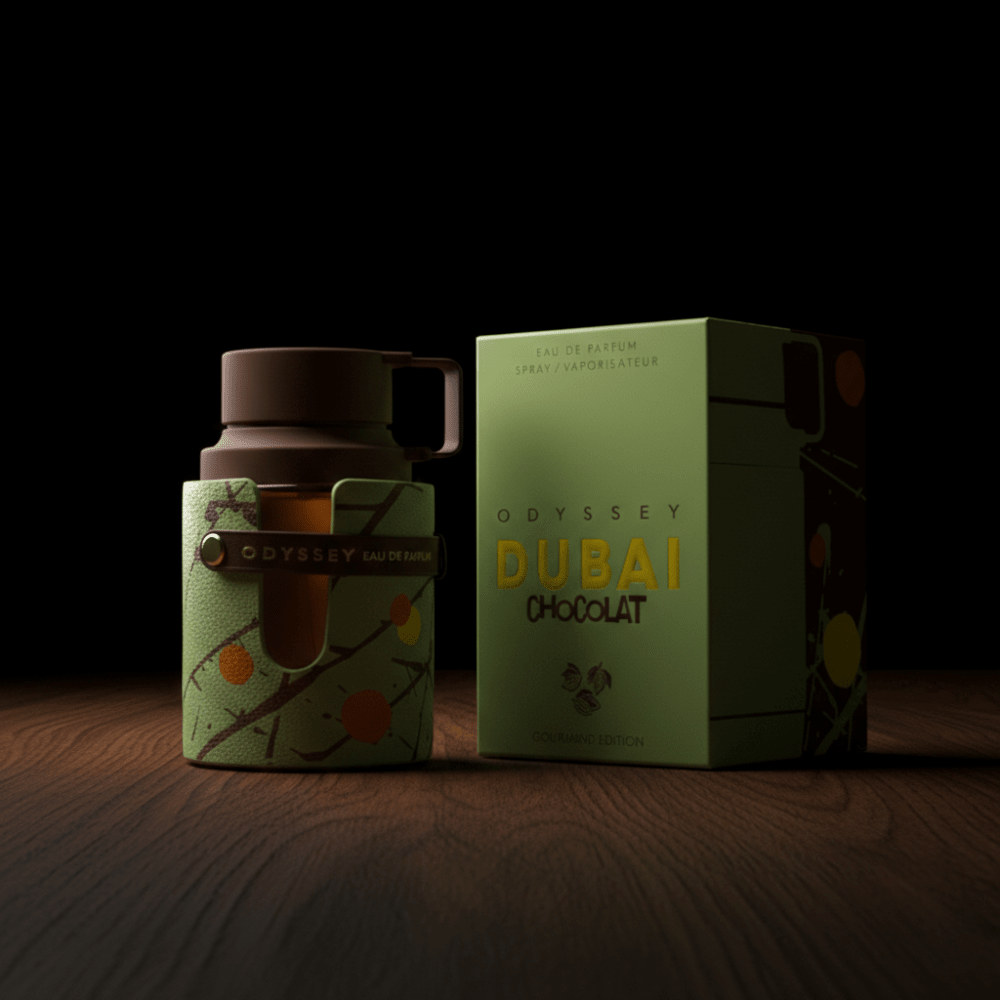 Odyssey Dubai Chocolate by Armaf, 3.4 oz EDP Spray for Unisex - Unik Glow