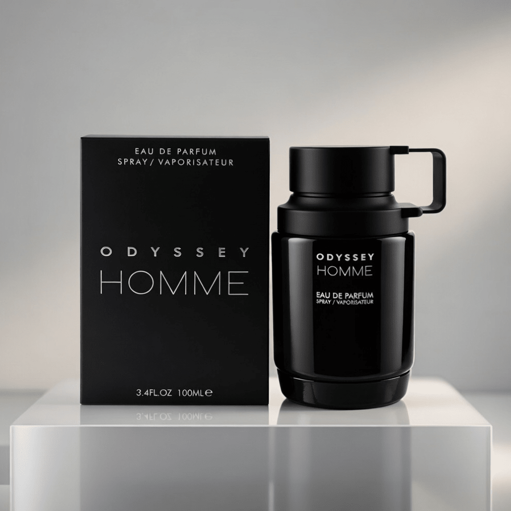 Odyssey Homme by Armaf, 3.4 oz EDP Spray for Men - Unik Glow